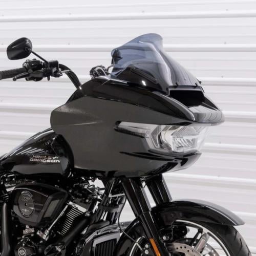 Klock Werks Flare Windshield for Harley-Davidson 11" 2023.5-2026 Road Glide (FLTR) Dark Smoke