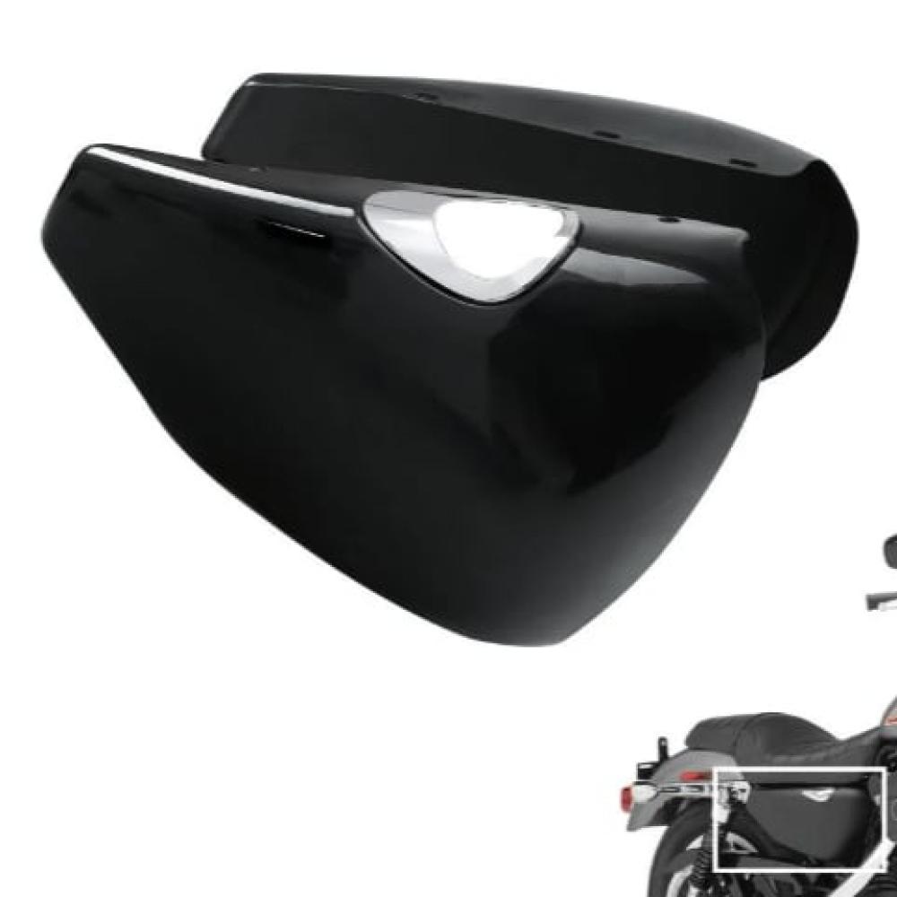 Left Right Battery Cover For Harley Sportster 883 Seventy Two Forty Eight 04 13 A2z Cycles