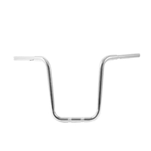 هاندل بار كروم اسود 16 انش رايزر 1.25 عرض 1.25 انش لدراجات هارلي سوفتيل داينا سبوستر