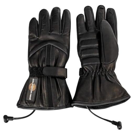 قفازات جلدية ساخنة للدراجات النارية