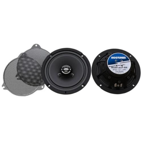 HOGTUNES 2 OHM 6.5" FRONT SPEAKERS W FLH GRILLS 14+ MODELS
