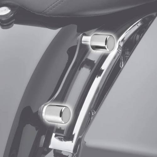 غطاء نقطة فور بوينت لون BLACK-CHROME لدراجات هارلي ديفيدسون