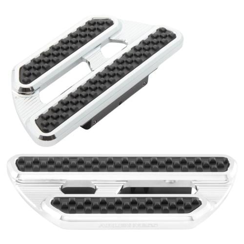 طقم مسند قدم الركاب كروم من Arlen Ness لدراجات هارلي تورينق 1984-2025