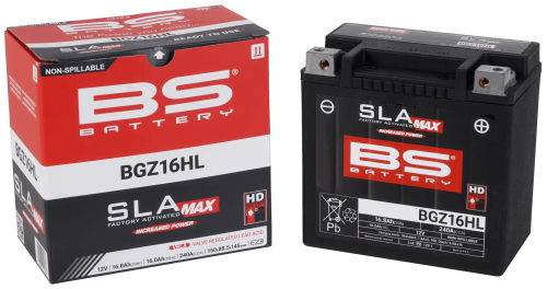بطارية هارلي ديفيدسون سبورستر بي اسBS BATTERY BGZ16HL 12V