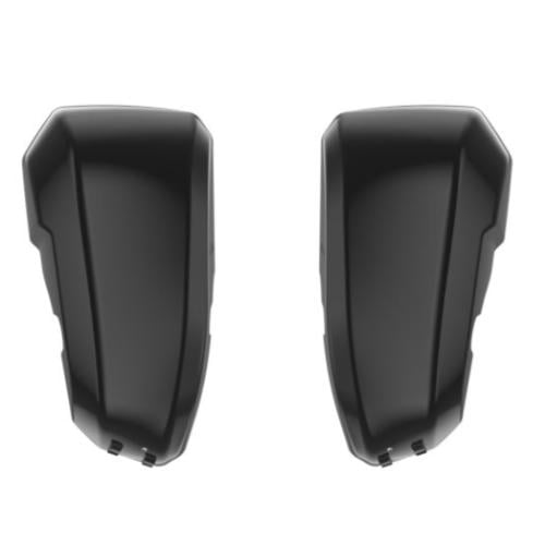 Advanblack Vivid Black Bottom Covers for Harley Road Glide Touring 2023.5-2026