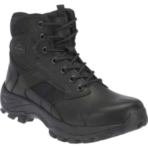 بوت Harley Davidson  لون أسود جلد وشبك - D93313