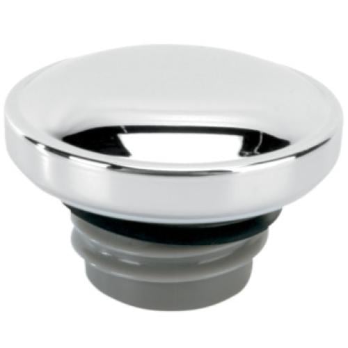 غطاء تانكي وقود من Drag Specialties لون كروم لدراجات هارلي تورينق سوفتيل داينا سبورستر 1996-2024