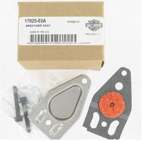 مجموعة تنفيس ضغط الهواء (Breather Assembly) من Harley Davidson لدراجات هارلي تورينق سوفتيل داينا  1999-2017