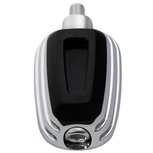 Shift Shifter Peg Fit For Harley Touring Softail Sportster Black / Chrome