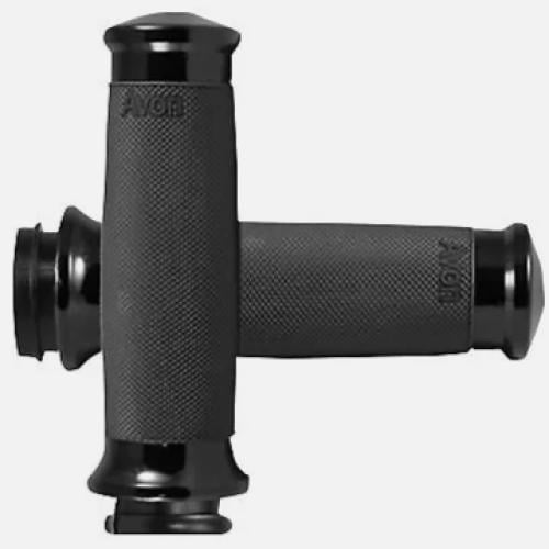 مقابض من Avon Grips أسود تورينق 2008-2024 سوفتيل +18