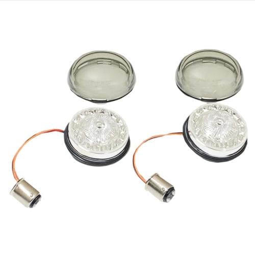 اشارات جانبية خلفية 1157 مع طوق ليد اضائه نهاريه عدسه سموك  Custom Dynamics ProBEAM