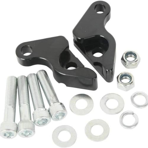 Black 1" Inch Rear Shock Lowering Kit Fits For Harley V-Rod Muscle / Street Rod Night 2002-2017