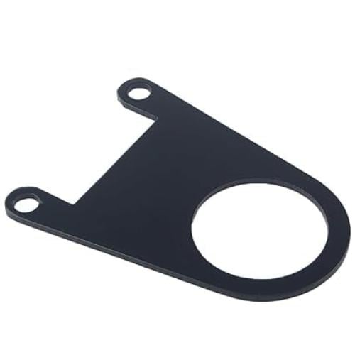 Black/Chrome Gauge Mounting Panel Air Pressure Gauge Bracket Mount Compatible with Harley Touring Twin Cam 1999-2016