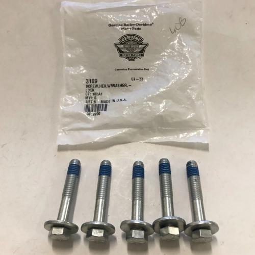 هارلي ديفيدسون 5P مسامير  3109 Rr drive Pulley Sprocket Softail Dyna 2012-2025