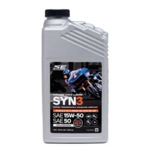 زيت هارلي سكريمن ايقل  Syn3 Motorcycle Oil 15W50 / SAE50 Full Synthetic