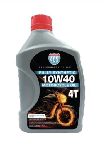 10W40 FULLY SYNTHETIC 465 Lubricant MOTORCYLE OIL