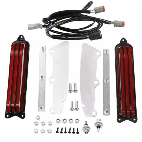 Rear Fender Fascia CVO LED Brake Turn Light Fit For Harley Street Glide 2014-2023