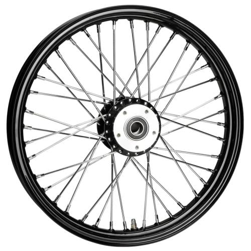 جنط أمامي من Harddrive مقاس21x2.15 لون أسود  40-Spk SD لدراجات هارلى داينا 2004-2007