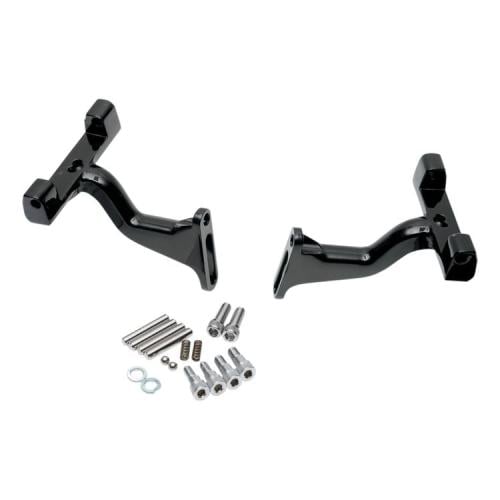 حامل مسند قدم الراكب من Drag Specialities لون  أسود لدراجات هارلي تورينق 1993-2025