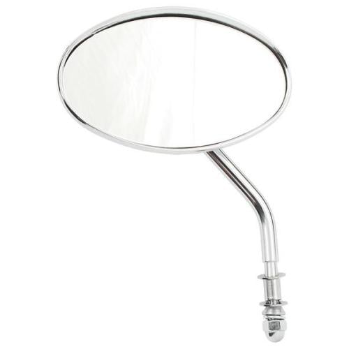 مرآة كروم بيضاوي جذع طويل من Harddrive  لدراجات هارلى ديفدسون