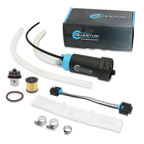 Quantum Fuel Pump w/ Regulator Fuel Filter Strainer for Harley Davidson Motorcycle - OEM Replacement, HFP-371HD-RF QFS Touring 2008-2024