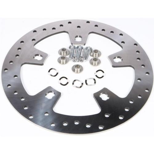 HardDrive Stainless Steel Front Drilled Brake Disc Touring 2014-2023