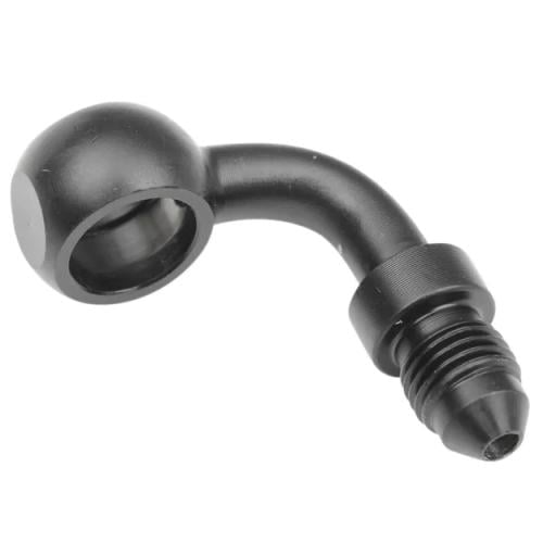 موصل خط فرامل من  GOODRIDGE لون أسود مقاس - 7/16 بوصة لدراجات هارلي