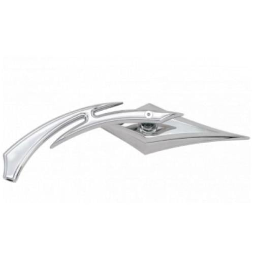 مرآة جانبية كروم منJ&P يسار لدراجات هارلي