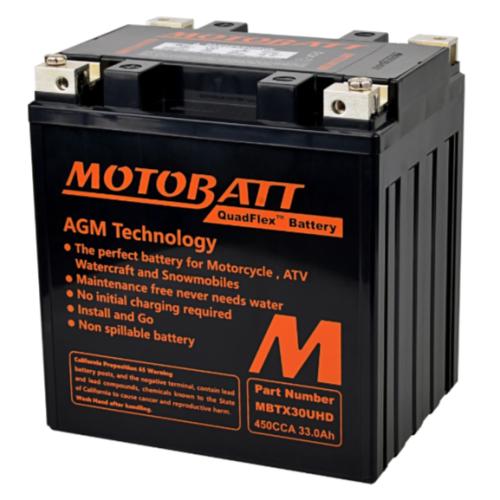 بطارية MBTX30UHD Motobatt 12V AGM لدراجات هارلى تورينق