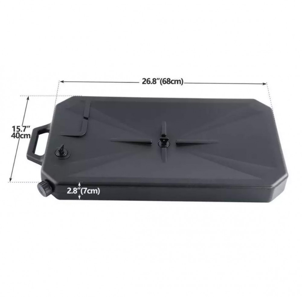 Performance Tool W4073 Narrow Body Low Profile Oil Drain Pan 2.8 Quart Perfect for Motorcycle And Other Small Engines 