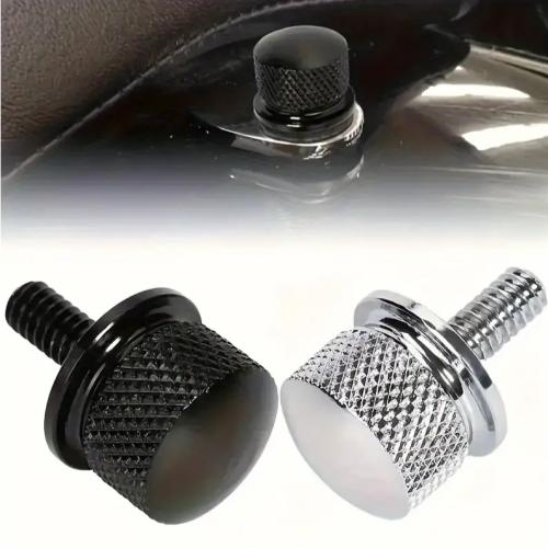 مسمار  مقعد الدراجة الخلفي لدراجات هارلي تورينق سوفتيل سبورستر لون فضي/أسود 1996-2022