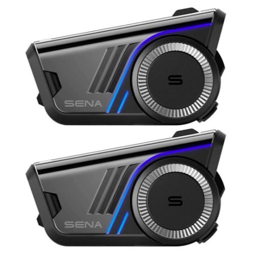 نظام صوتي سينا 60S Sena حزمة مزدوجة (Dual Pack) مزودة بتقنية WAVE وMesh وBluetooth Intercom، وصوت من الجيل الثاني من Harman Kardon