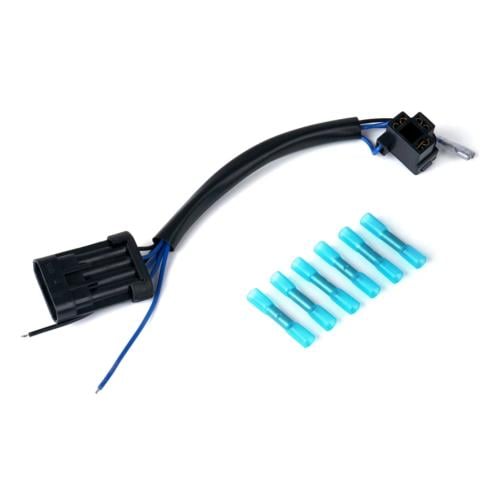 محول أسلاك مصابيح أمامية LED مقاس 5.75 بوصة و7 بوصات لدراجات هارلي ديفيدسون موديلات Touring 2014-2015