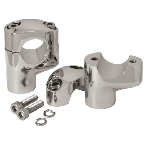 رايزر Mid USA كروم  طول 2.25 انش هاندل بار 1.25 لدراجات هارلي سوفتيل داينا