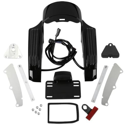 انارة الفندر الخلفى لون RED -SMOKE لدراجات هارلي تورينق 2014-2023