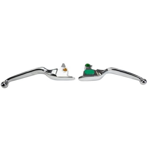 Harddrive Smooth Lever Set Chrome Softail 15 - 17