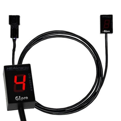 Healtech GIPro D02 Series Gear Position Indicator, Red for Ducati