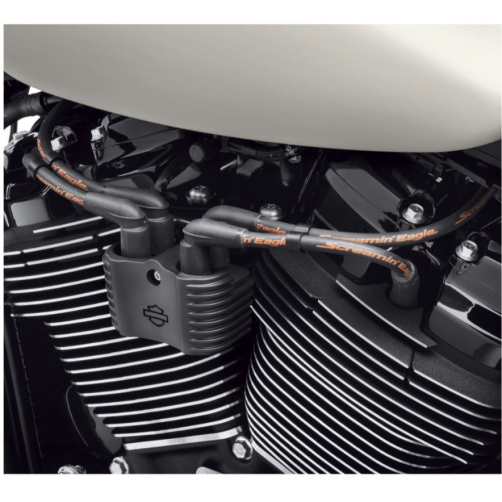 Screamin' Eagle 10MM Phat Spark Plug Wires - Orange