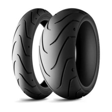 طقم  ميشلان هارلي سبوستر SCORCHER 11 FRONT 120/70ZR18 REAR 150/60ZR17