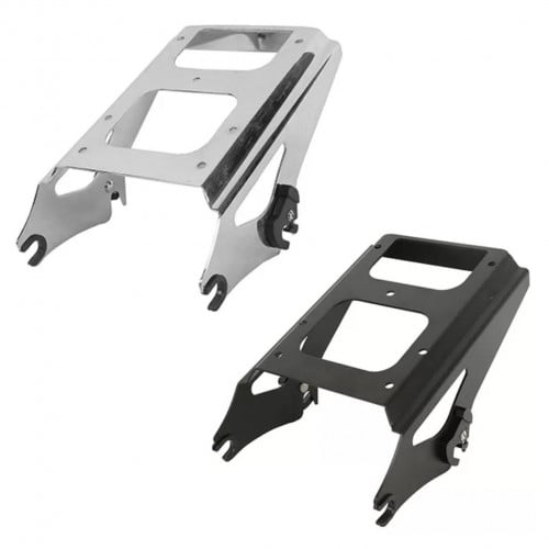 قاعدة تور باك متحرك كروم/اسود لدراجات هارلي تورينق  09-13