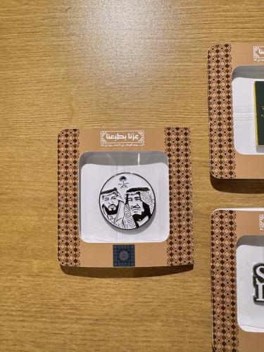 ستيكرات 3M - الملك وولي العهد