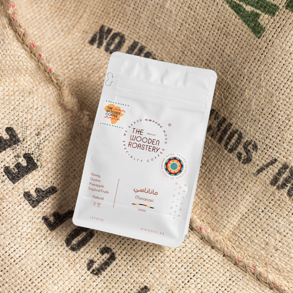 وودن كافية -   أوغندا ماناناسي - مجففة 250g