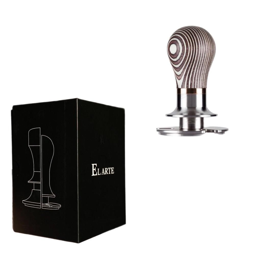 تامبر ضاغط للقهوة من ELARTE Technogy Wood .58.5.mm