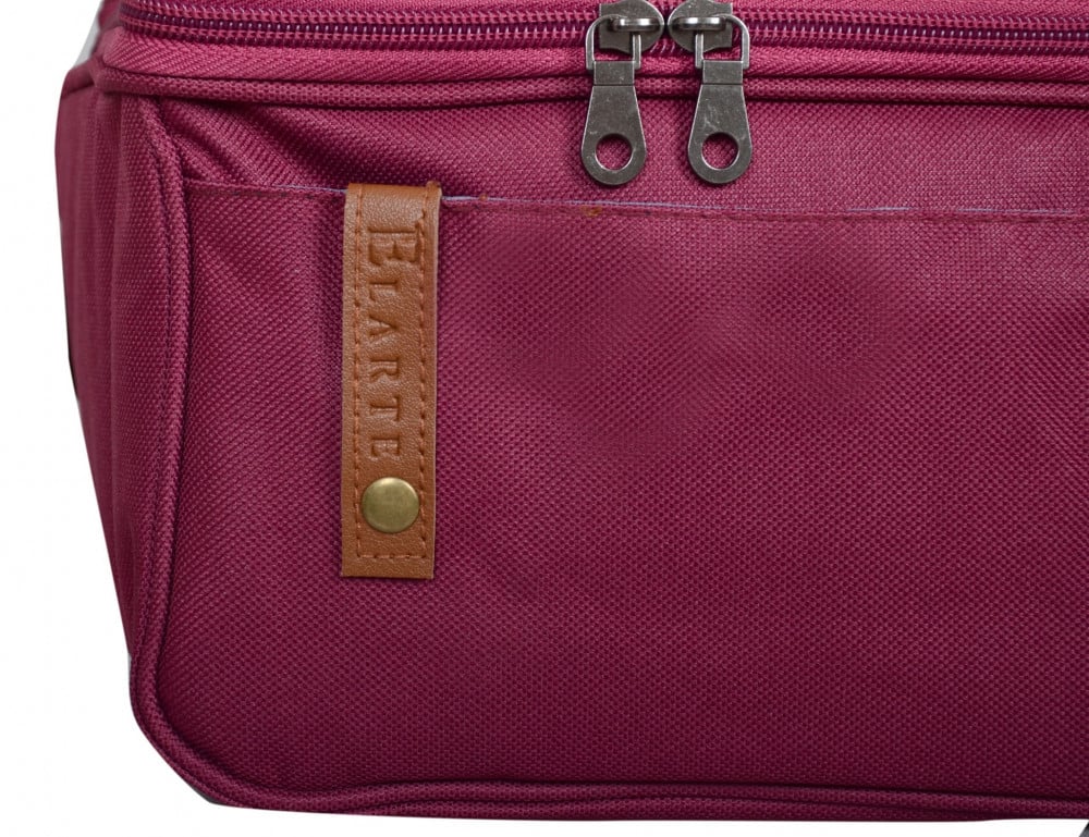 شنطة إل ارتي (EL ARTE) لأدوات القهوة اللون العنابي