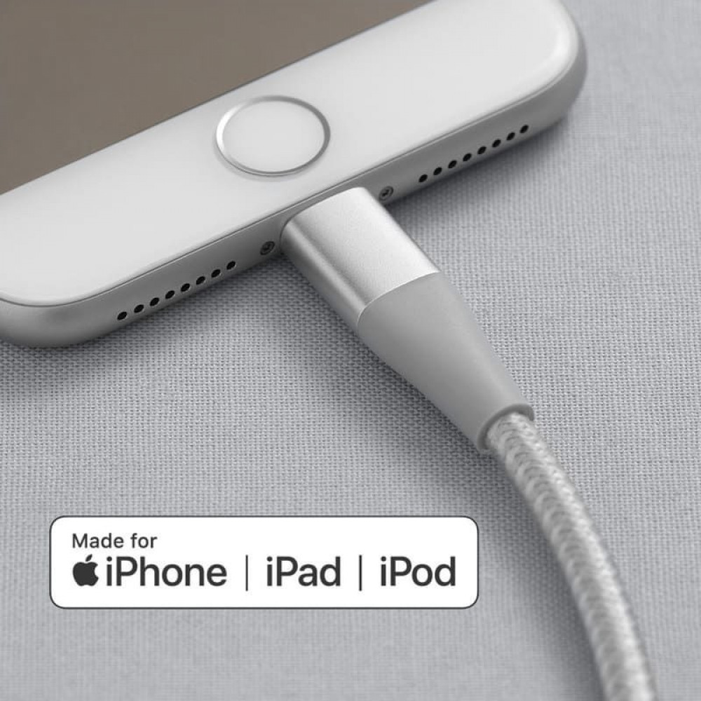 سلك شاحن انكر باورلاين بلس الاصدار الثاني من Type-C الى ايفون بطول 1.8م - اسود