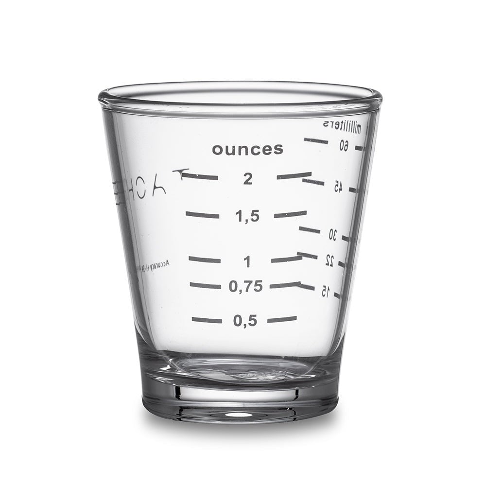 كوب معيار زجاجي- سعة 60 مل -Tache