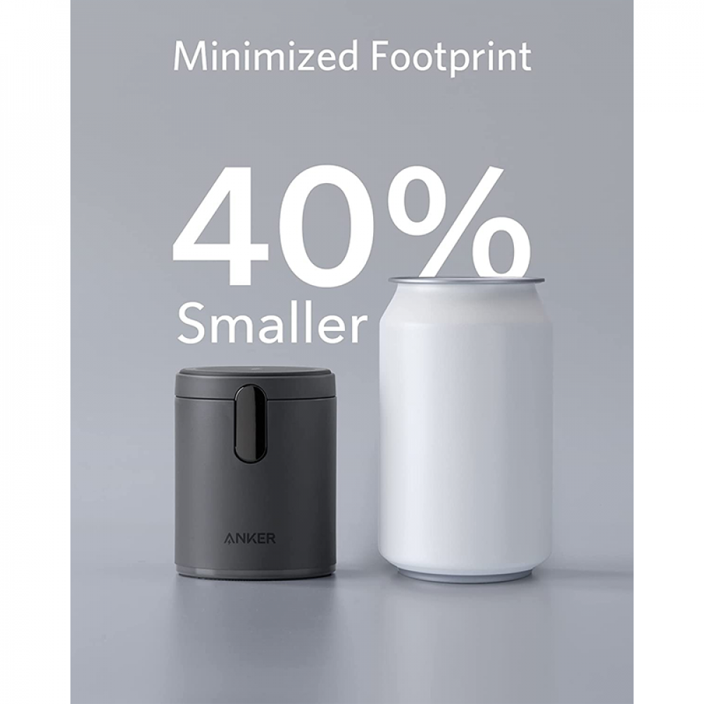 شاحن مغناطيسي لاسلكي انكر ماج جو مع منفذ PD بقوة 20 واط - اسود