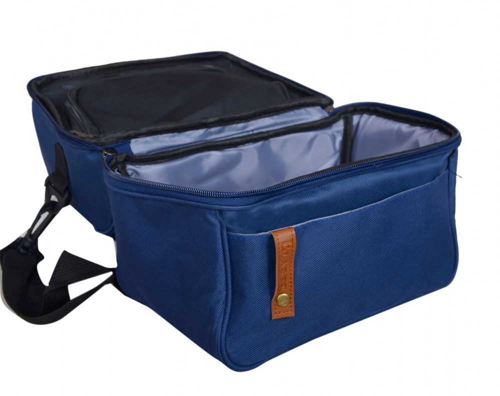 شنطة إل ارتي (EL ARTE) لأدوات القهوة اللون الأزرق