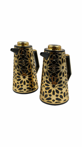 ترمس قهوه او شاي بسعة 1 لتر اسود