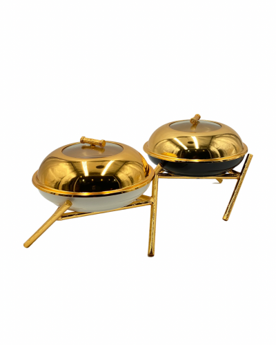 اناء بقاعدة على شكل اغصان